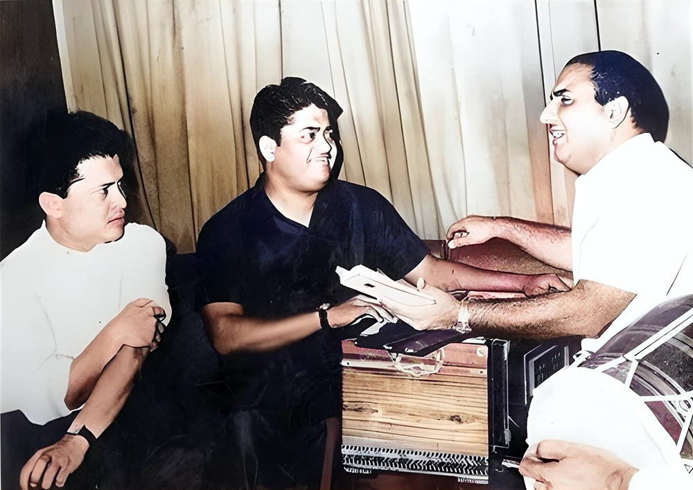 Mohammed Rafi with Laxmikant and Pyarelal