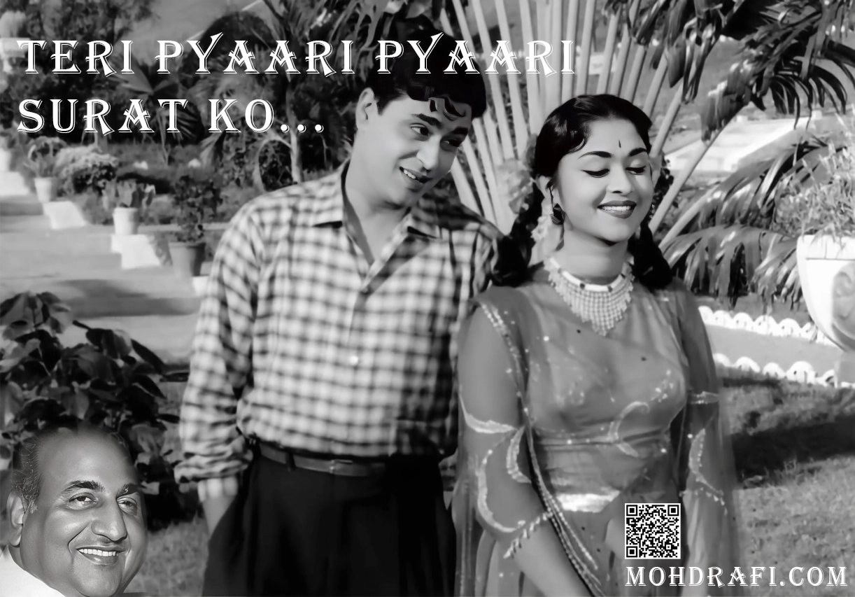 Teri Pyaari Pyaari Surat Ko: An Ode to Innocence and Beauty